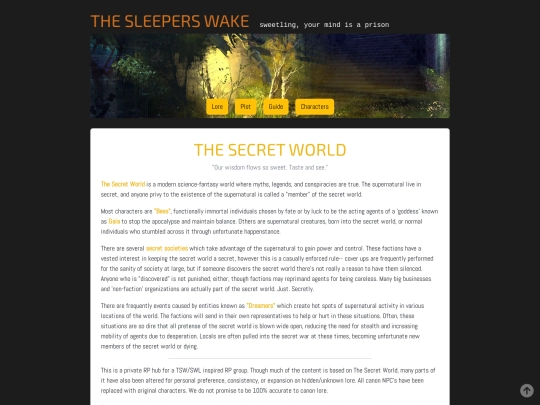 thesleeperswake screenshot