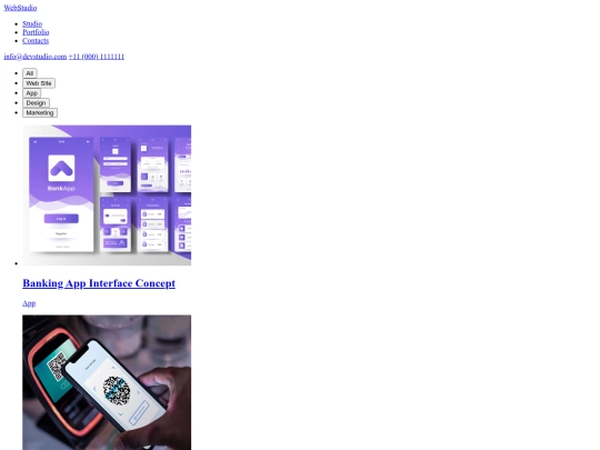 portfolio screenshot