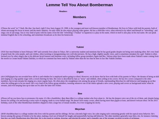 BomberMembers screenshot