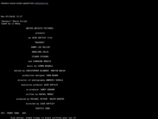 library/hackersscript screenshot