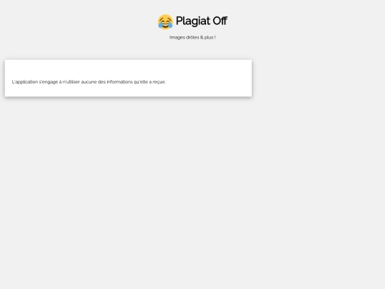 confidentialite screenshot