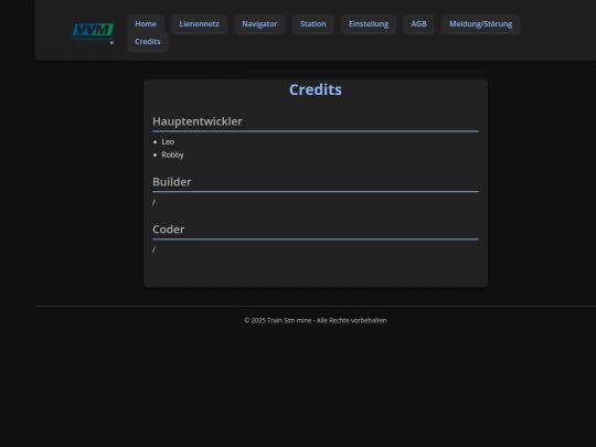 Credits screenshot