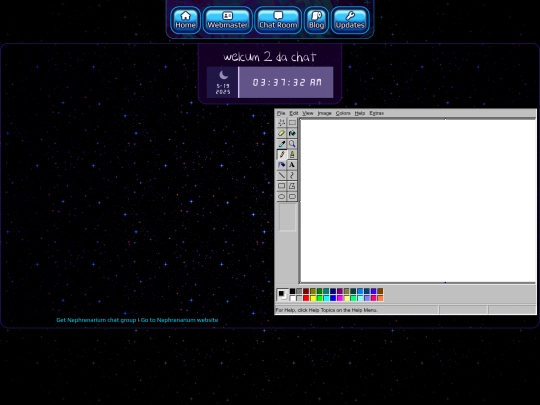 chatroom screenshot
