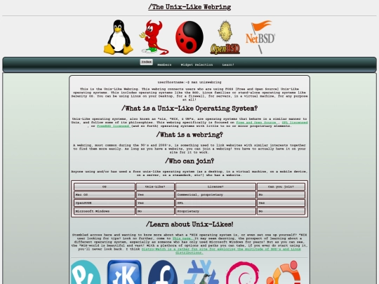 index screenshot