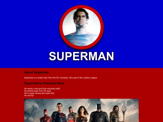 JusticeLeagueFanStuff screenshot