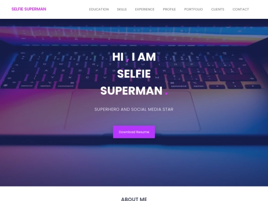 Selfie-Superman screenshot