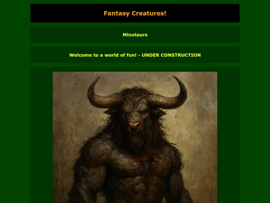 fantasy-creatures/minotaurs screenshot