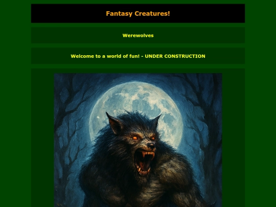 fantasy-creatures/werewolves screenshot