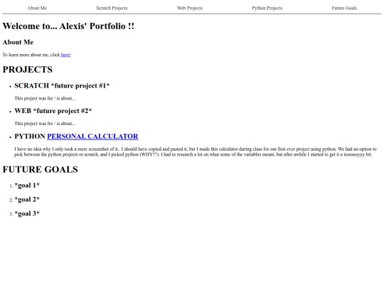 portfolio screenshot