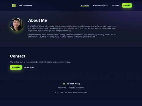about_thek screenshot