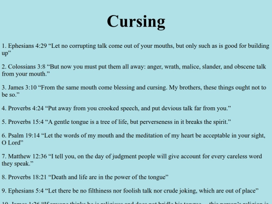 Cussing screenshot