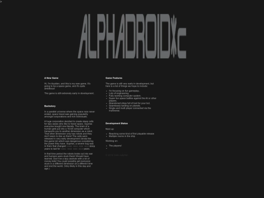 alpha screenshot