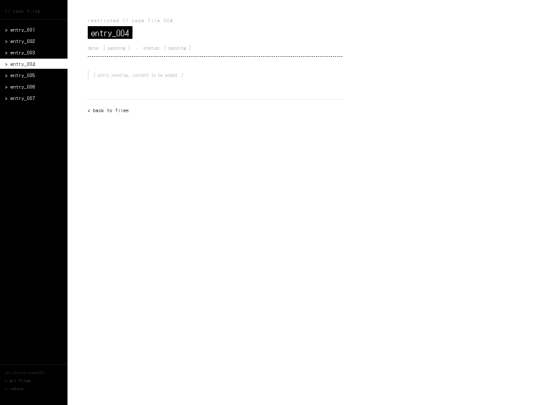 entry_004 screenshot