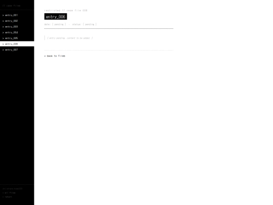 entry_006 screenshot