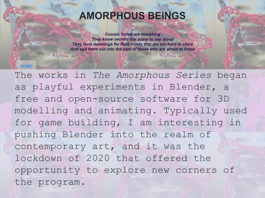 amorphous screenshot