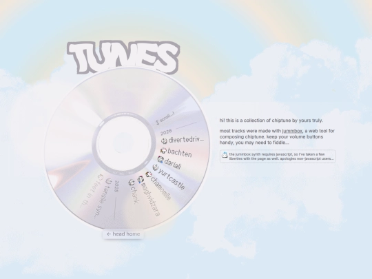 tunes screenshot