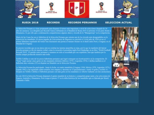 recordsperuanos screenshot