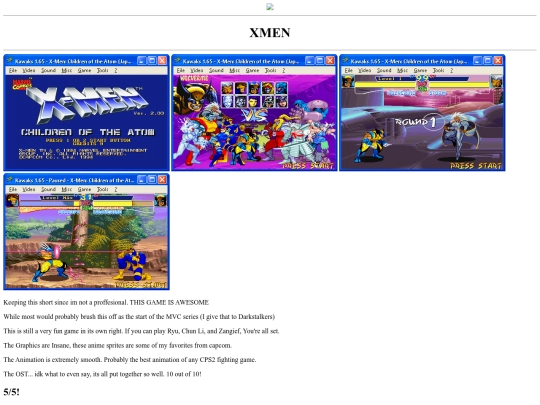 GameR/XmenCOTA/COTA screenshot