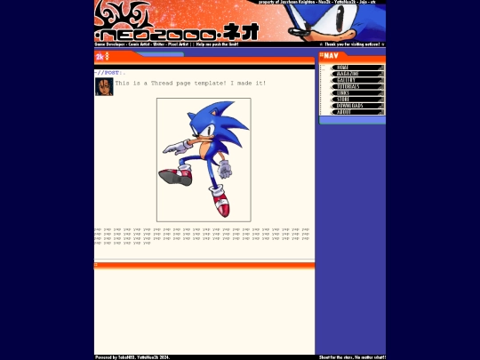 Webpages/Thread screenshot
