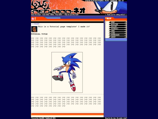Webpages/Tutorial screenshot