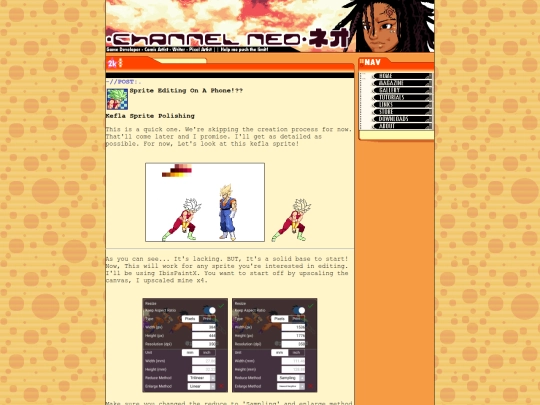 Webpages/Tutorials/SpriteEditing1 screenshot