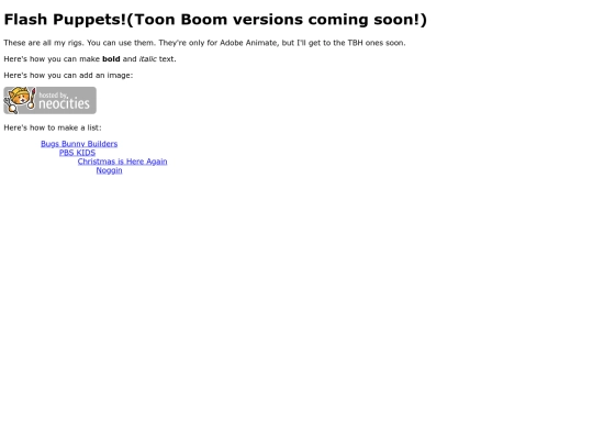 flash_puppets screenshot
