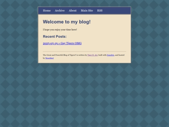 blog screenshot