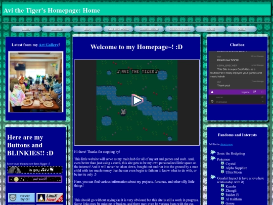 home screenshot