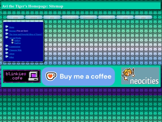 sitemap screenshot
