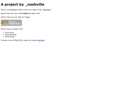 index screenshot