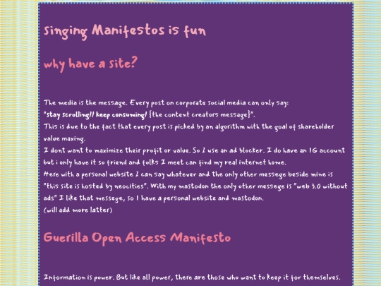 manafest screenshot