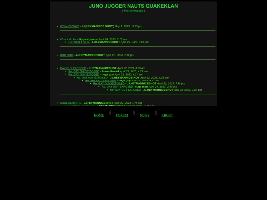 forum screenshot