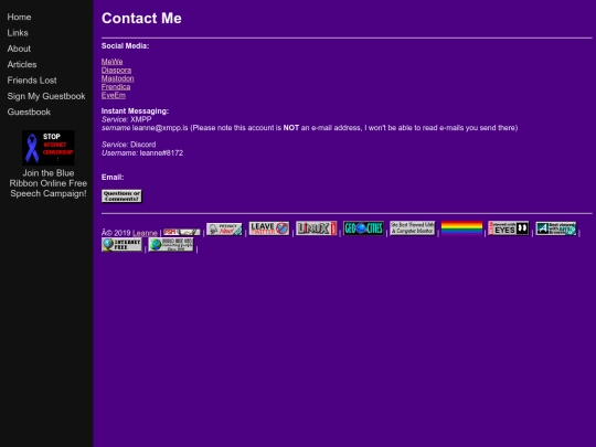 contact screenshot