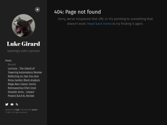 404 screenshot