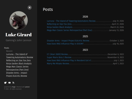 posts screenshot