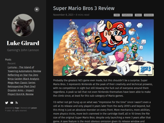 posts/mario-3-review screenshot
