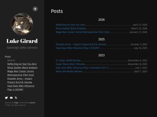posts/page/1 screenshot