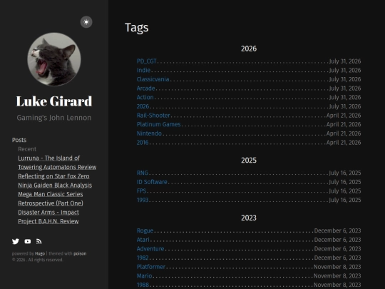 tags screenshot