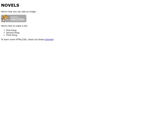 index screenshot
