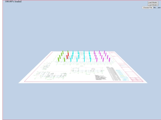 three/examples/13-加载模型 screenshot