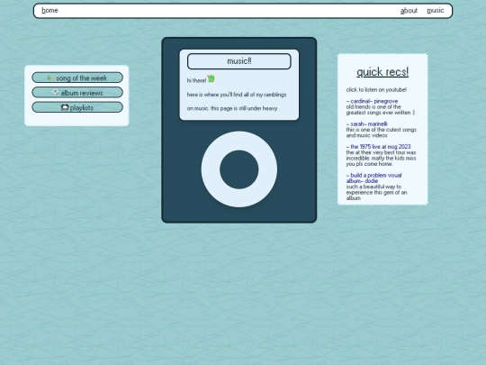 music screenshot