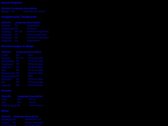 eepsites screenshot