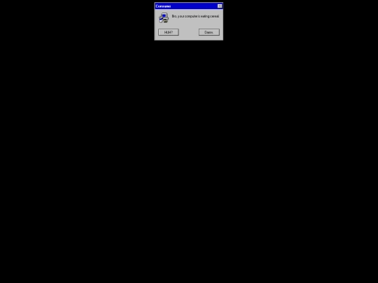 Cerealerror screenshot
