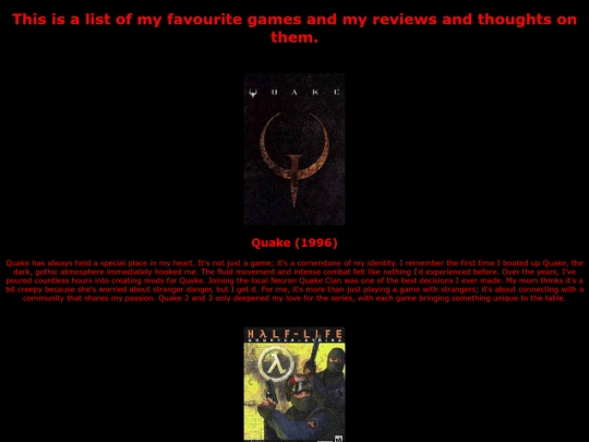 Maxwell Poole/MaxwellPoolesFavouriteGames screenshot