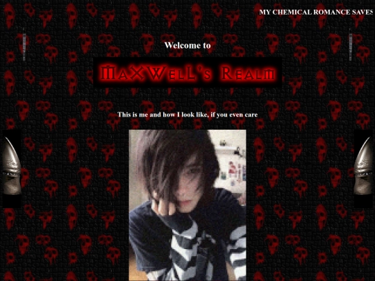 Maxwell Poole/MaxwellPoolesWebsite screenshot