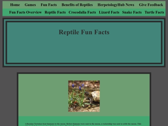 reptilefacts screenshot