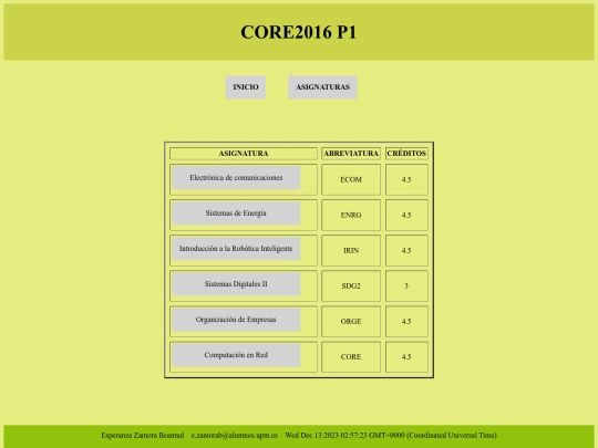 asignaturas screenshot