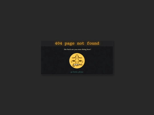 not_found screenshot