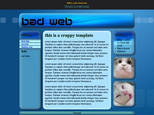 playground/02.crappytemplate screenshot