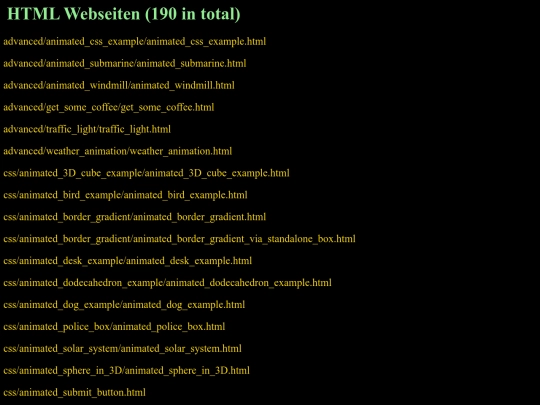 examples screenshot